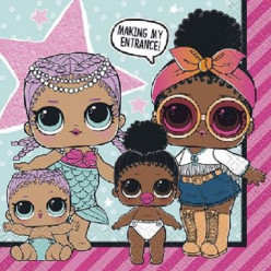 Guardanapos LOL Surprise - 16 und