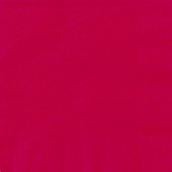 Guardanapos Vermelho - 20 Und