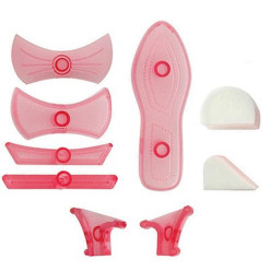 JEM Cortador 3D Sapato Salto - 9 peças