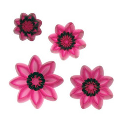 JEM Cortador Margarida de Oito Pétalas - 4 peças