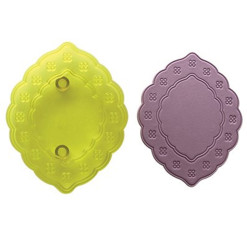 JEM Cortador Moldura Oval Em Relevo Nº 3