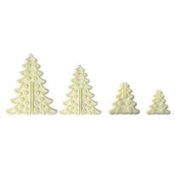 JEM Cortadores 3D Árvores de Natal - 8 peças