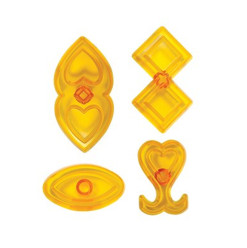 JEM Cortadores Bordas - Figuras Ocas 4 peças