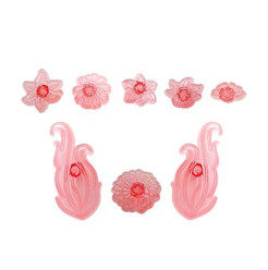 JEM Cortadores Bordas - Flores e Enfeites 8 peças