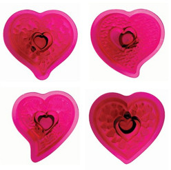 JEM Cortadores Decoração Cupcakes Corações