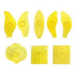 JEM Cortadores Florais Orquídea Média - 8 peças