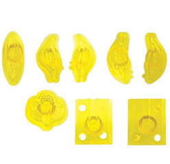 JEM Cortadores Florais Orquídea Pequena - 8 peças