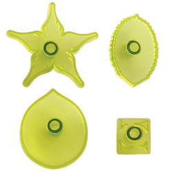 JEM Cortadores Florais Rosas Grandes - 4 peças