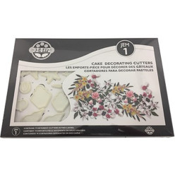 JEM Cortadores Flores Modelo Um - 79 peças