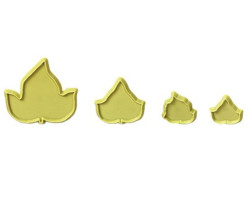 JEM Cortadores Folhas de Hera - 4 peças