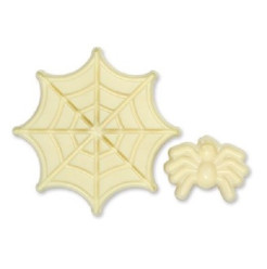 JEM POP IT - 2 Moldes Aranha e Teia Halloween