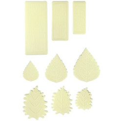 JEM Stencil / Marcador de Folhas - 9 peças
