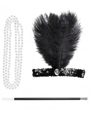 Kit Acessórios Charleston Anos 20 Mulher