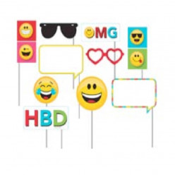 Kit de Acessórios para Fotografia Emoji