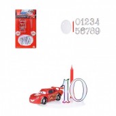 Kit de Decoração Cars (Faisca) + Vela + Números