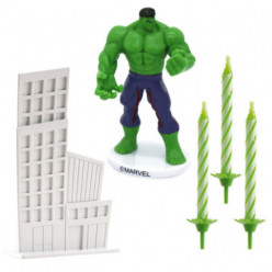 Kit Decoração Bolo Hulk Avengers
