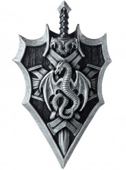 Kit Escudo Espada Guerra dos Tronos Adulto