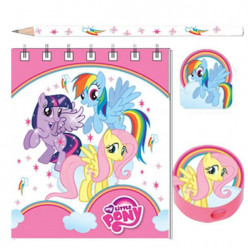 Kit Papelaria My Little Pony 20 pçs