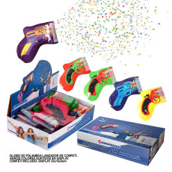 Lançador de Confetis Infantil Pistola