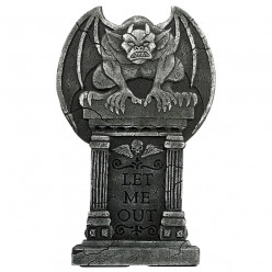 Lápide Gárgula Assombrada Halloween