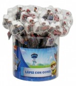 Lápis c/borracha 3D Patrulha Pata