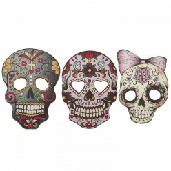 Máscara Dia dos Mortos Halloween