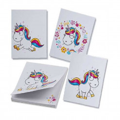 Mini Bloco Notas Unicórnio sortido