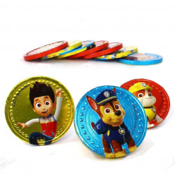 Moeda Chocolate Patrulha Pata