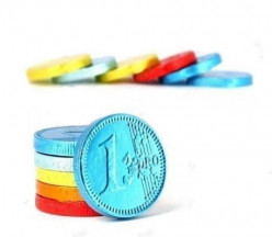 Moedas 1 Euro Chocolate