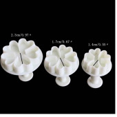 Molde com embolo para flores