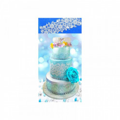 Molde Silicone Rendas Paradise