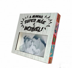 Moldura com Luz Dia da Mãe