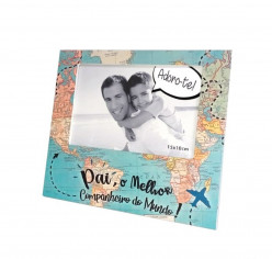 Moldura MDF Mapa Pai