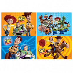 Pack 4 Puzzles Brinde Toy Story