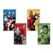 Pack de 12 Blocos para festa  Avengers