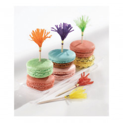 Palitos Buffet Coloridos 24 unid