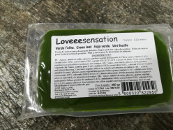 Pasta Açúcar Verde Folha Loveeesensation 250gr