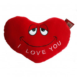 Peluche Coração I Love You 37cm