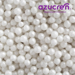 Pérolas de Açúcar Brancas 4mm 90gr