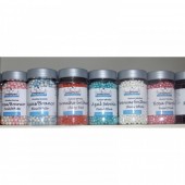 Pérolas de Açúcar Rosa 80gr