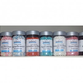 Pérolas Vermelho Brilhante 80 gr