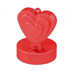 Peso Coração Vermelho para Balões