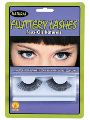 Pestanas Naturais Pretas Mulher Adulto