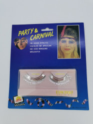 Pestanas Prata Mulher Adulto