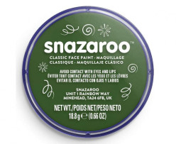 Pintura Facial Verde Escuro Snazaroo