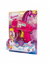 Pistola Bolas de Sabão Unicórnio