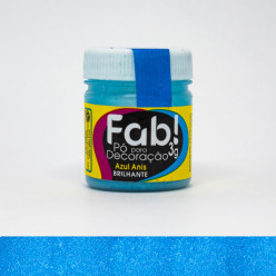 Pó para Decoração FAB Azul Anis 3g