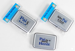 Porta Cartoes Dia do Pai Sortido