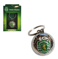 Porta-Chaves Sporting Bola Metal