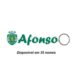 Porta-Chaves Sporting com Nome